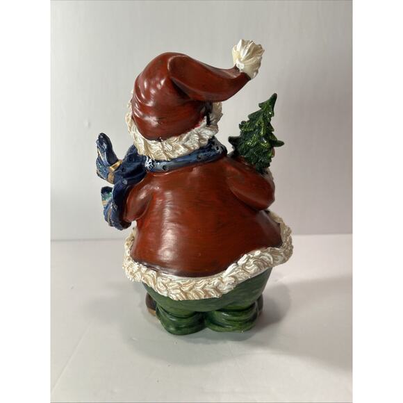 Set of 3 Hand Painted Snowmen Figurines Christmas Winter Decor 6" Tall - Picture 6 of 16